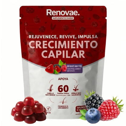 Renovae™ - Gomitas Crecimiento Capilar